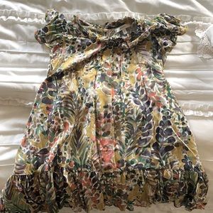 Green floral Blouse